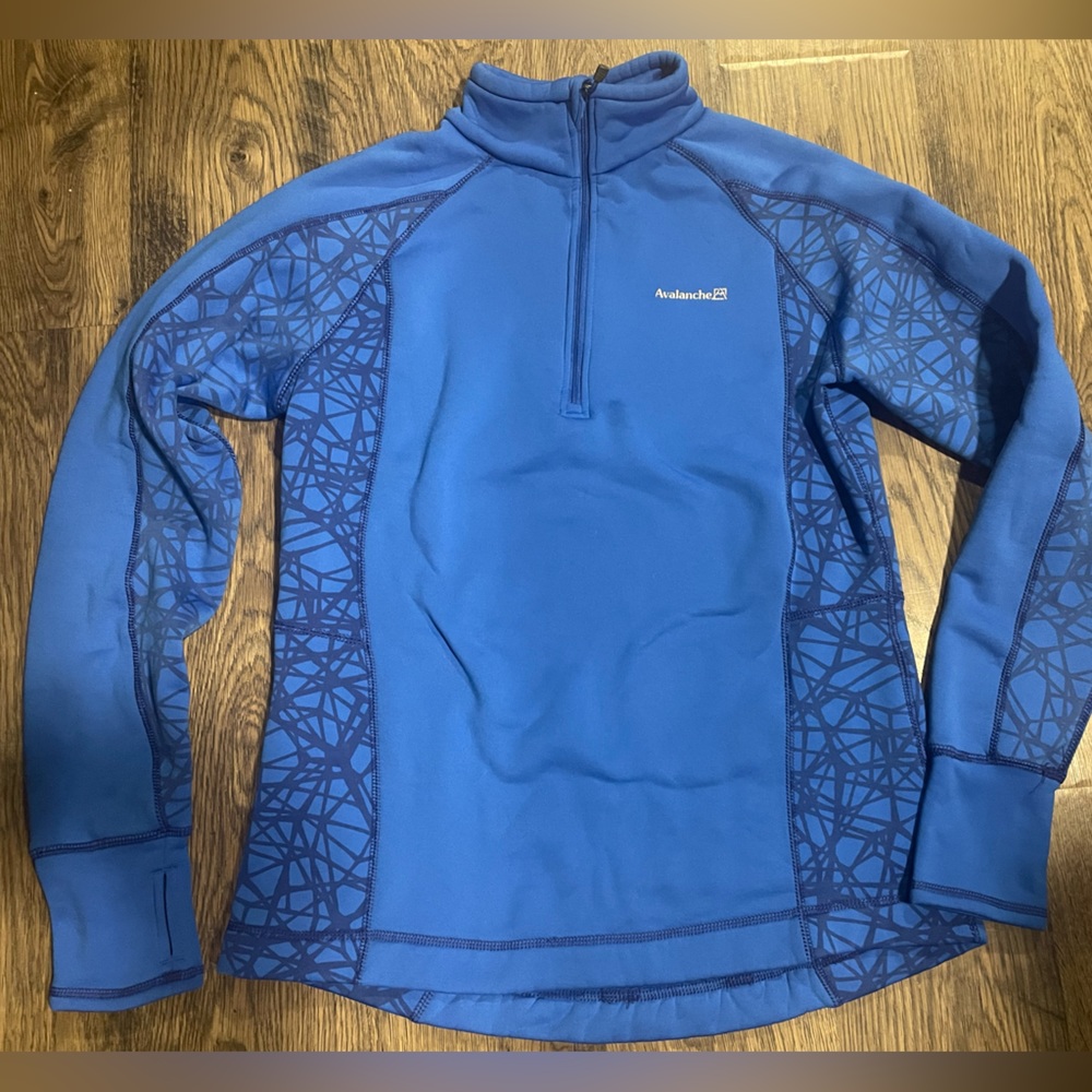 Avalanche Performance Half Zip Lined Pull Over At… - image 1
